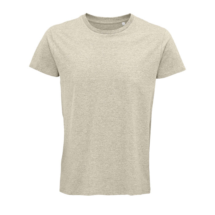 Tshirt coton bio promotionnel homme 150g - CRUSADER Beige chiné